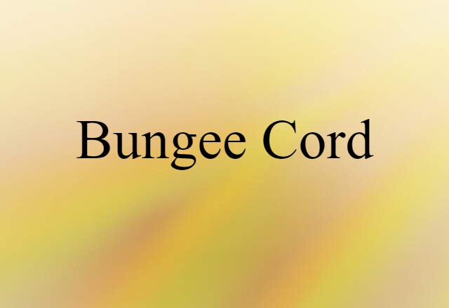 bungee cord