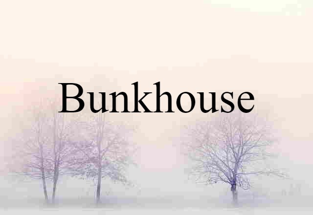 Bunkhouse (noun) Definition, Meaning & Examples