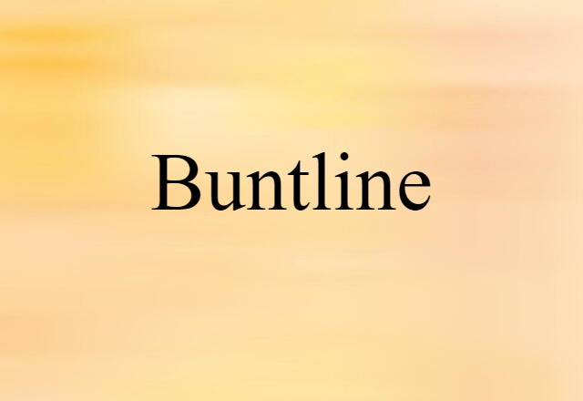 buntline