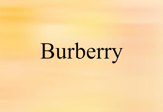 Burberry