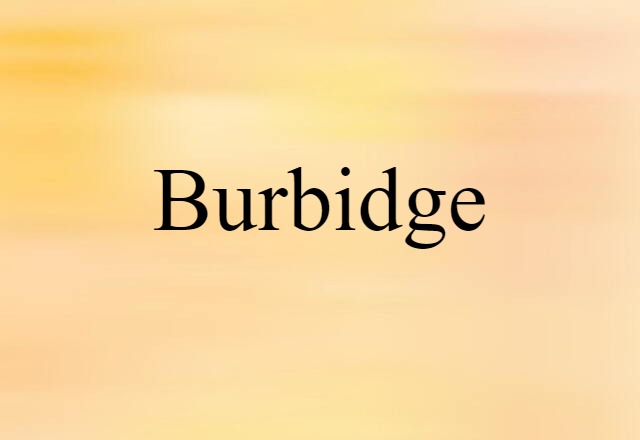 Burbidge