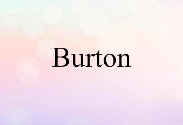 burton