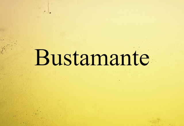 Bustamante