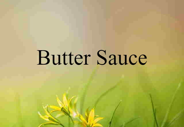 butter sauce