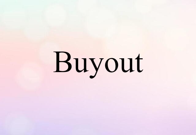 buyout