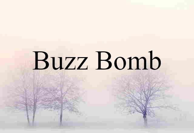 buzz bomb