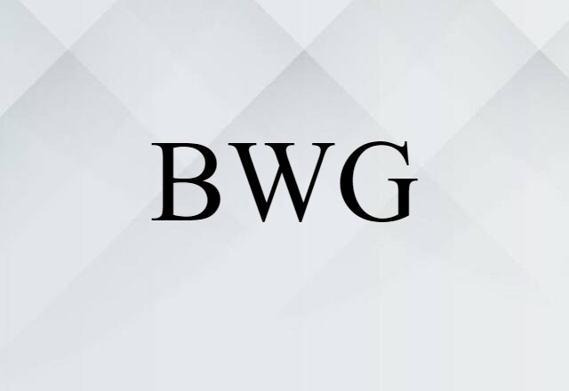 BWG