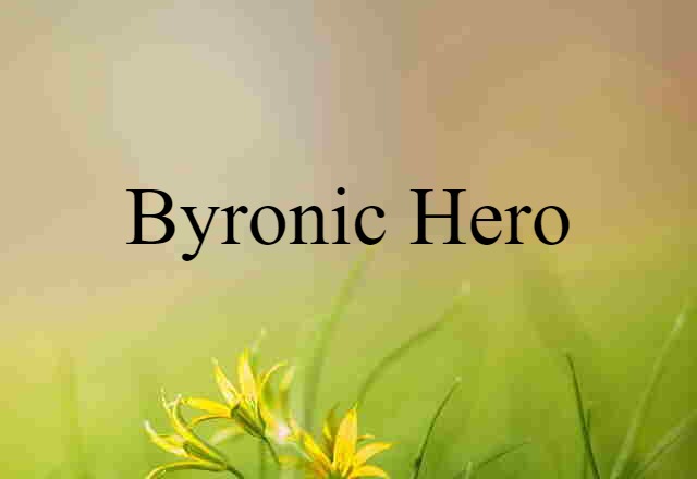 Byronic hero