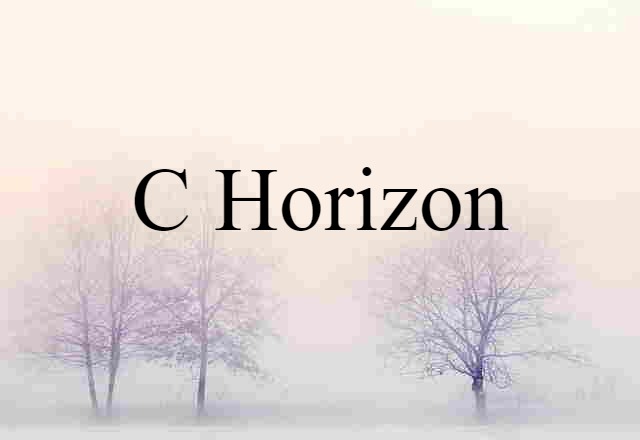 C horizon