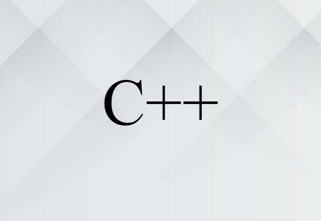 C++