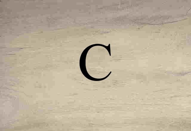 c