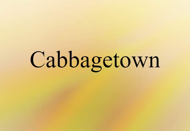 cabbagetown