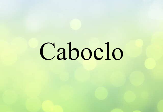 caboclo