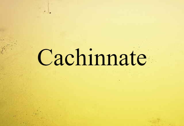 cachinnate