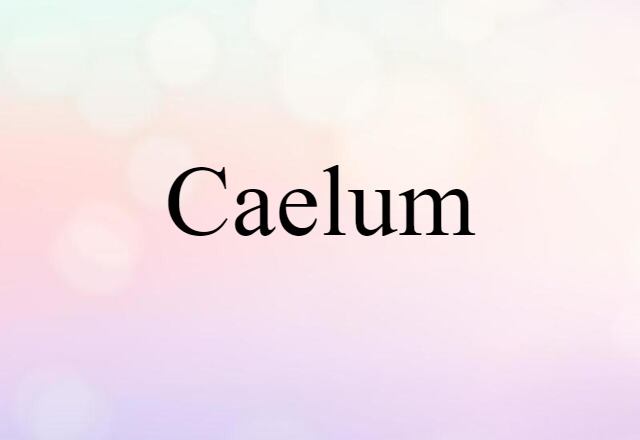 Caelum