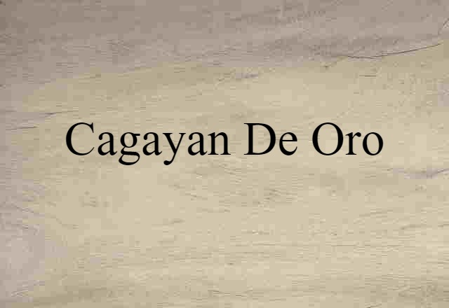 Cagayan de Oro