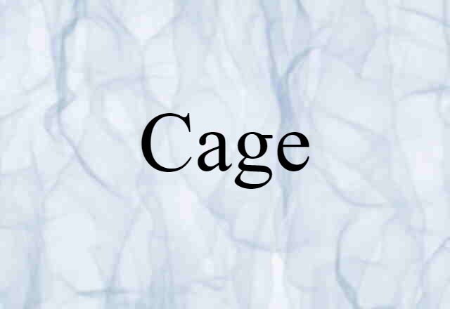 cage