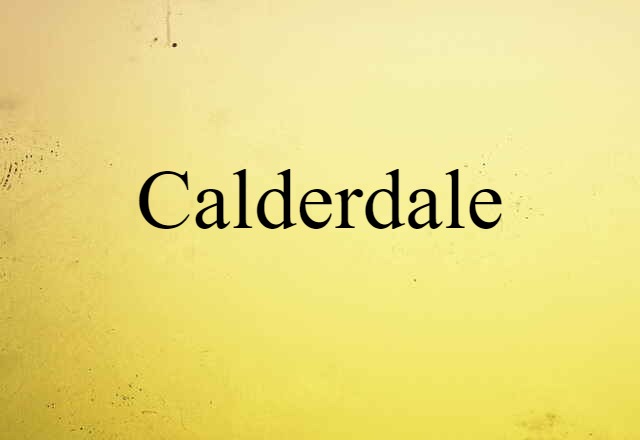 Calderdale