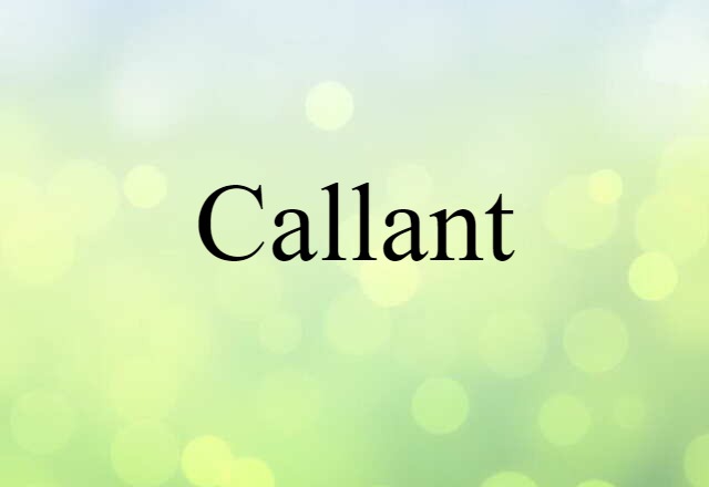 callant