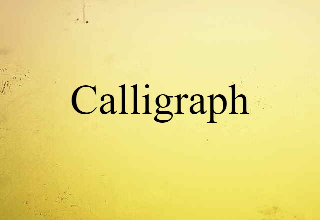 calligraph