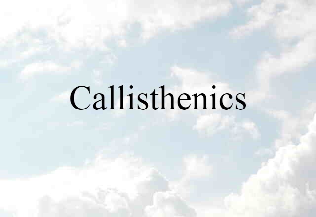 callisthenics