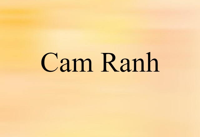 Cam Ranh