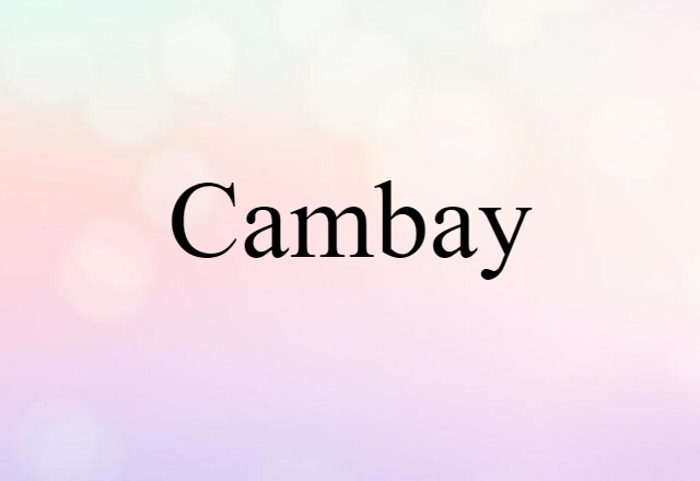 Cambay