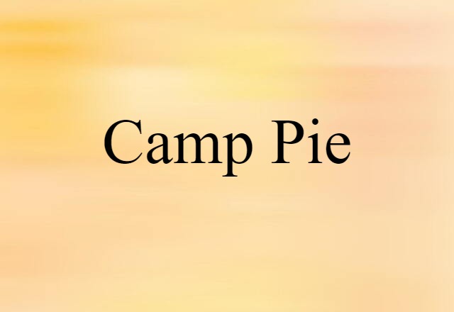 camp pie