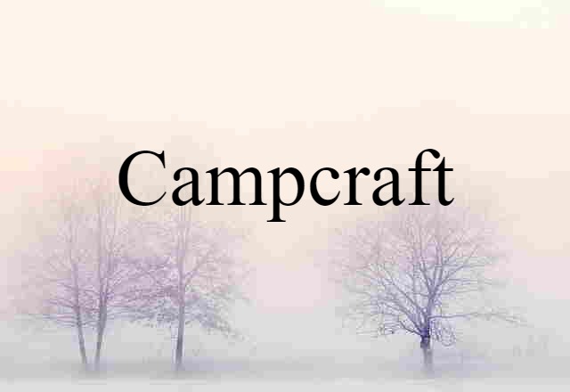 campcraft