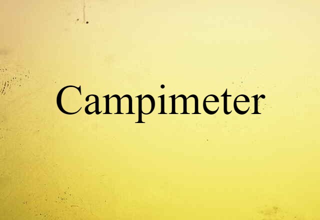 campimeter