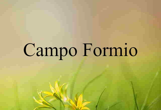 Campo Formio