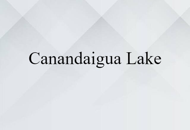 Canandaigua Lake