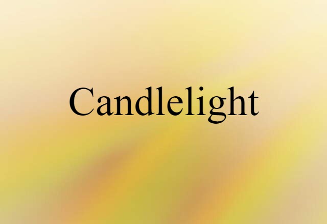 candlelight