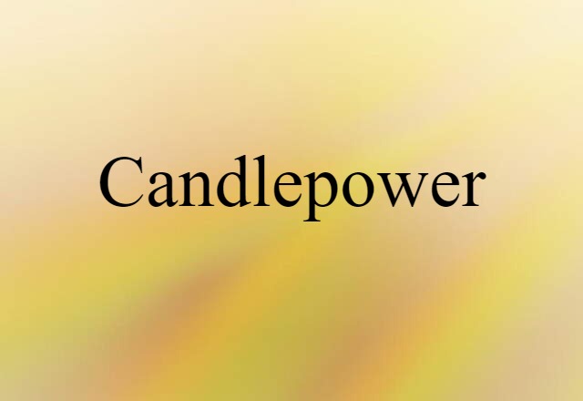 candlepower