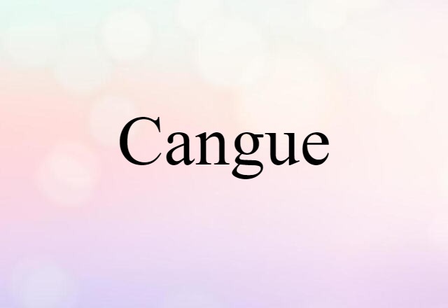 cangue