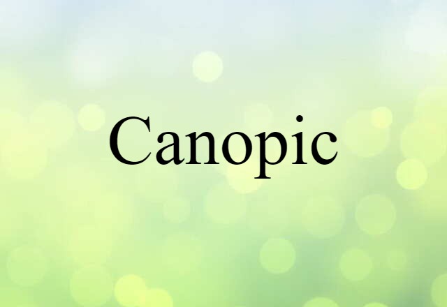 Canopic