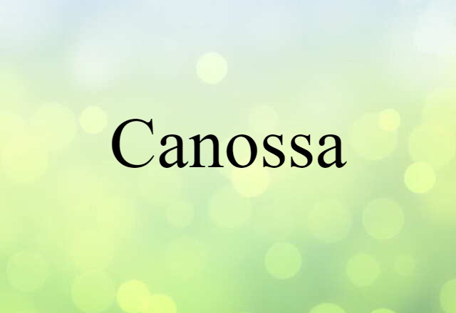 Canossa