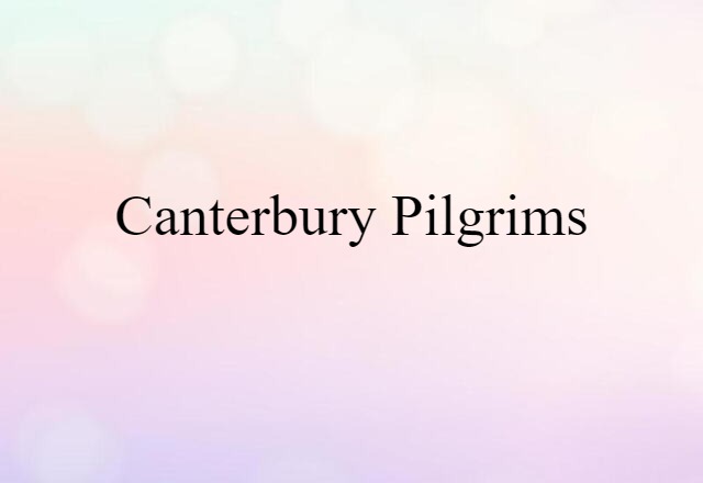 Canterbury Pilgrims