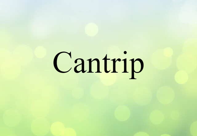 cantrip