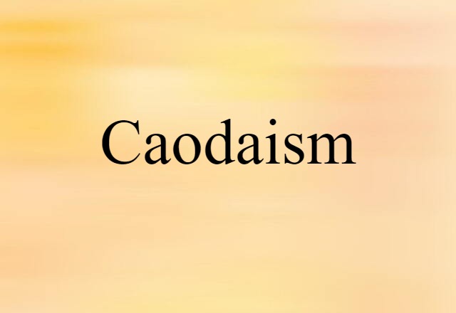 Caodaism