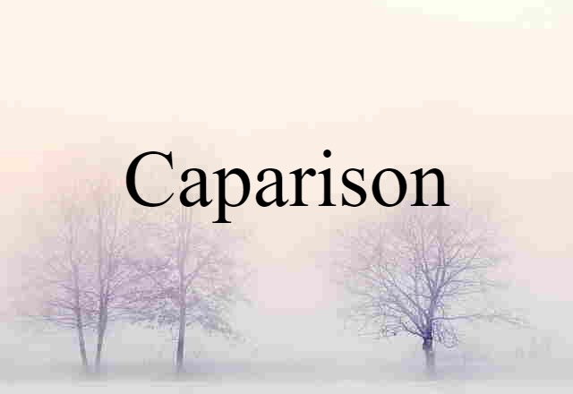 caparison