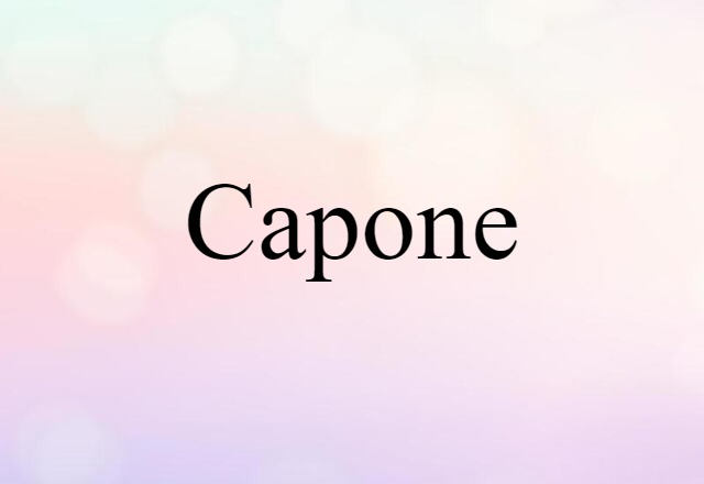 Capone