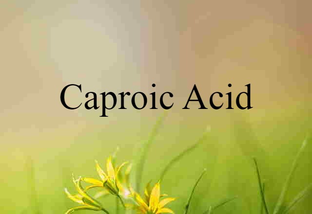 caproic acid