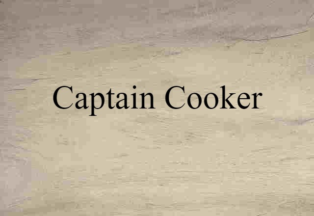 Captain Cooker