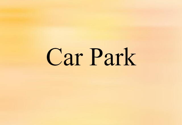 car park