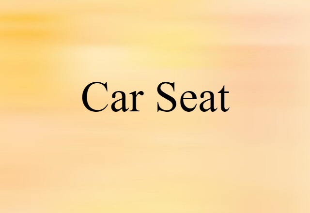 car seat