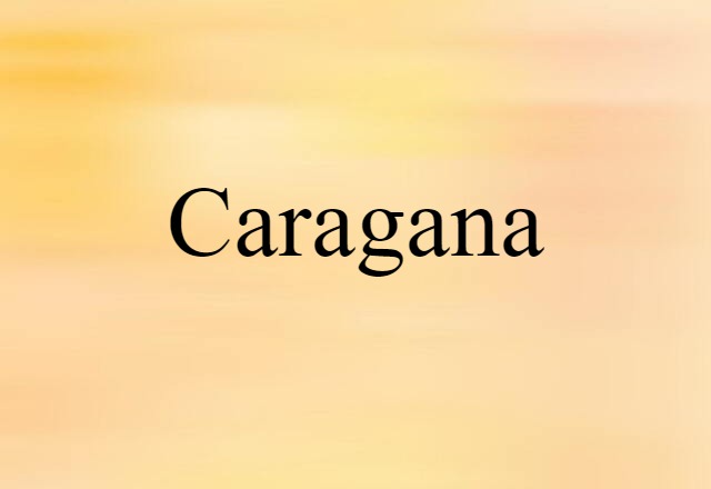 caragana