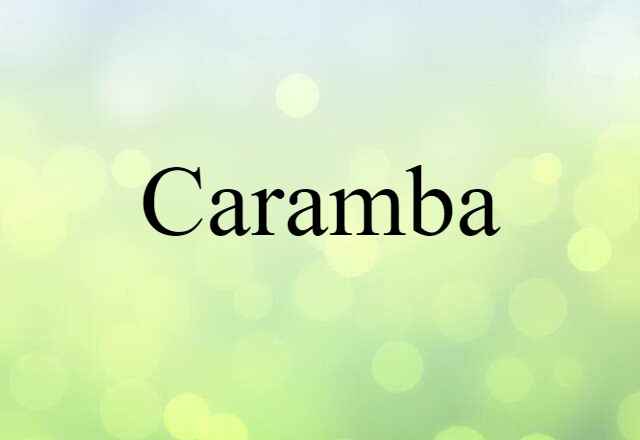 caramba