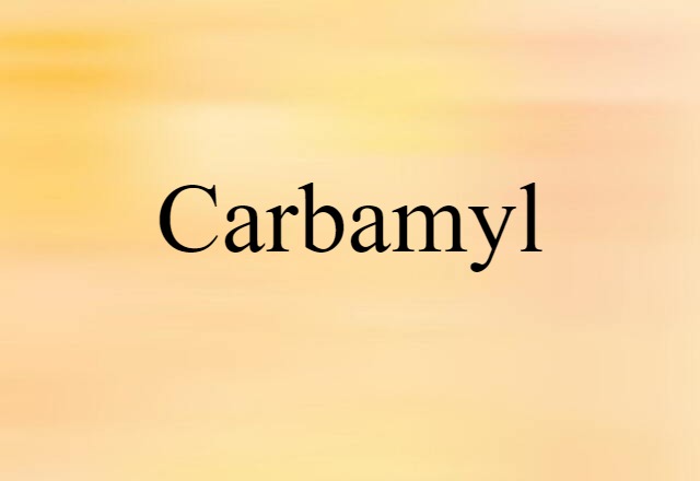 carbamyl