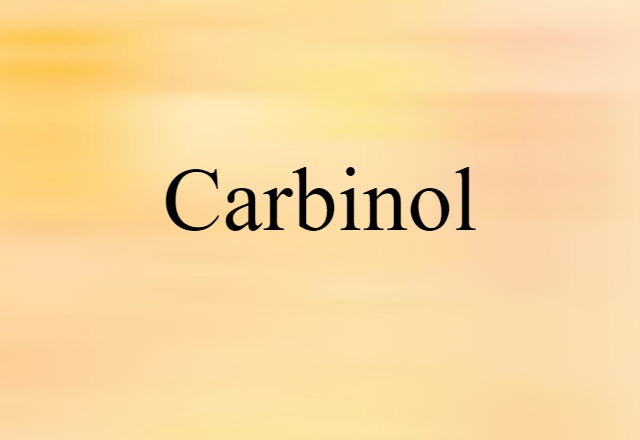 carbinol